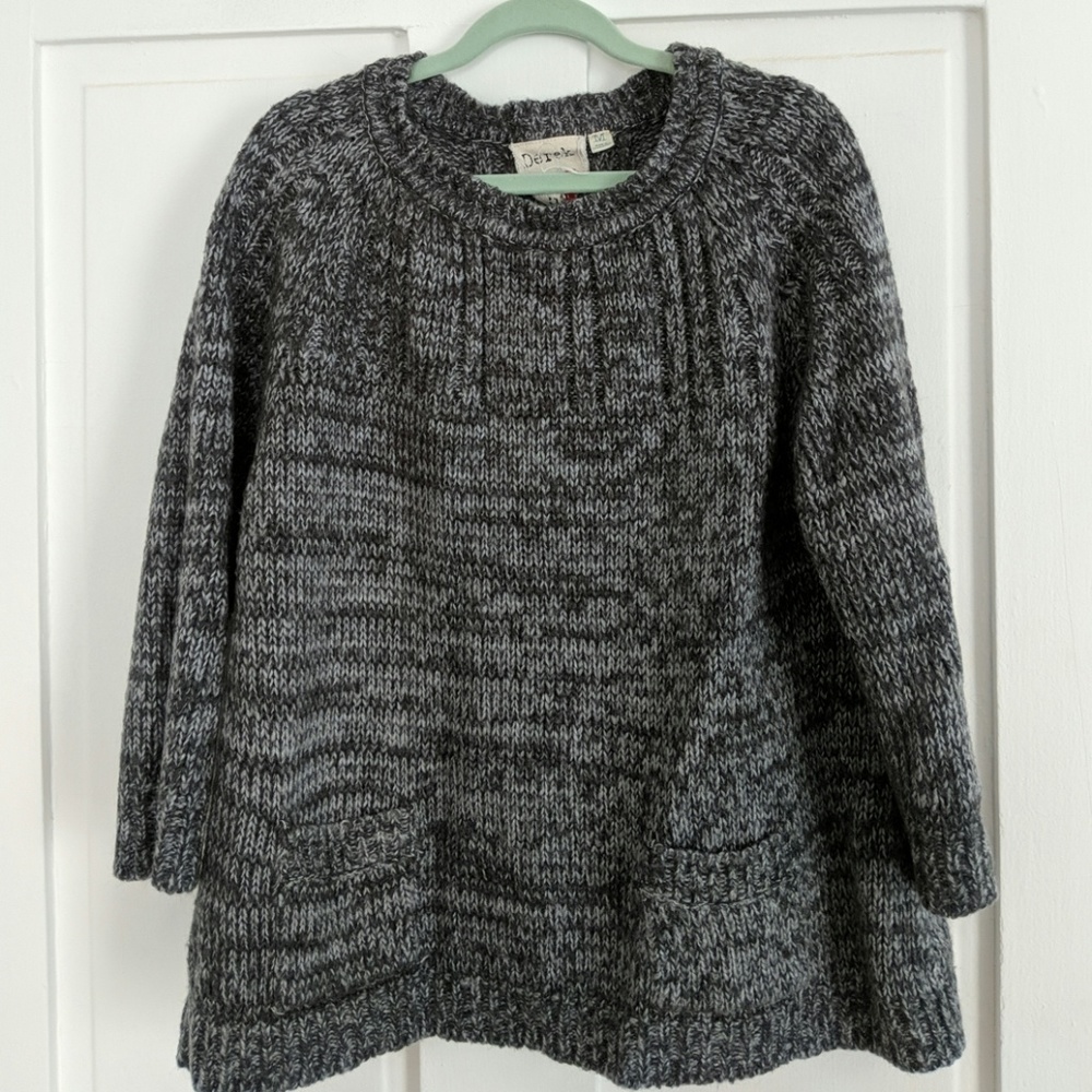 Gray sweater
